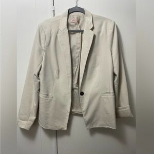 Philosophy tan blazer, size 12